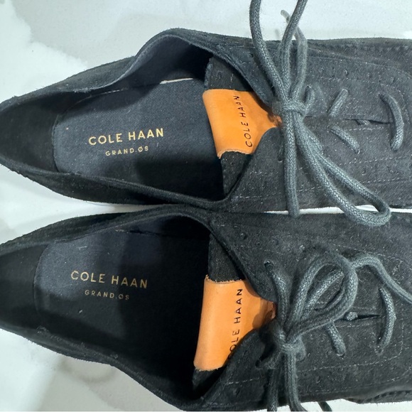 Cole Haan Misha Grand Oxford II Black Suede - Picture 7 of 9